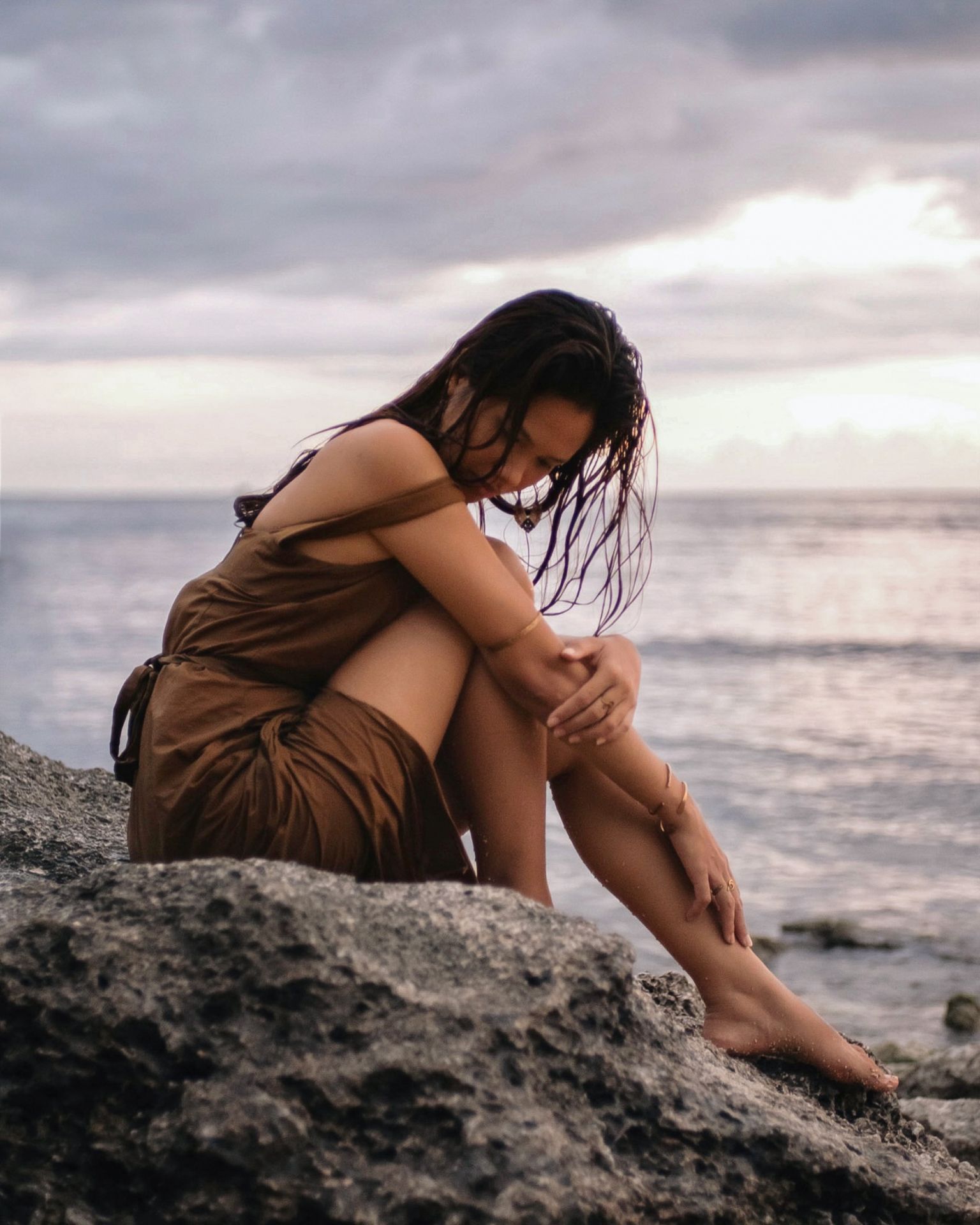 She waited for someone who understood her tides 🌊